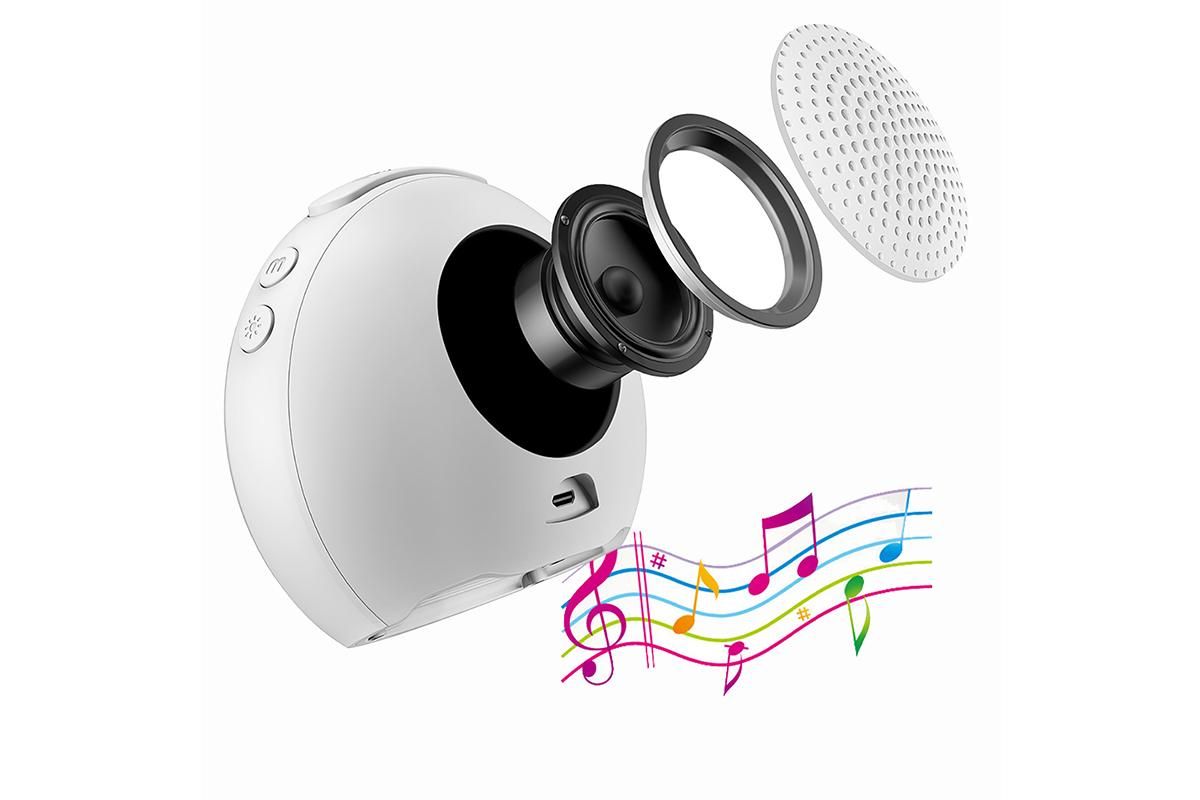 Wake-Up Light Alarm Clock Night Light Alarm Clock with Bluetooth Speaker Dimmable Colorful Light - Image 3