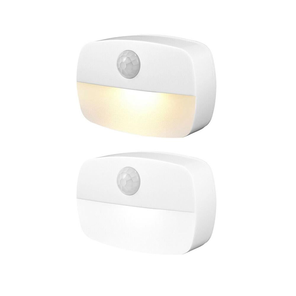 2PCS LED Motion Sensor Night Light Battery Powered Closet Stair Light - Image 8