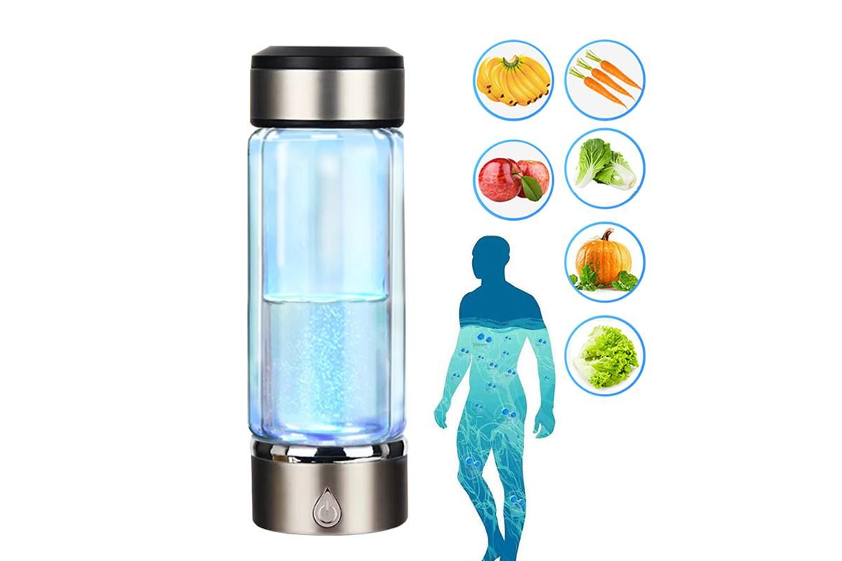 Portable Rechargeable Hydrogen Rich Water Generator Bottle for Health Life - Image 1