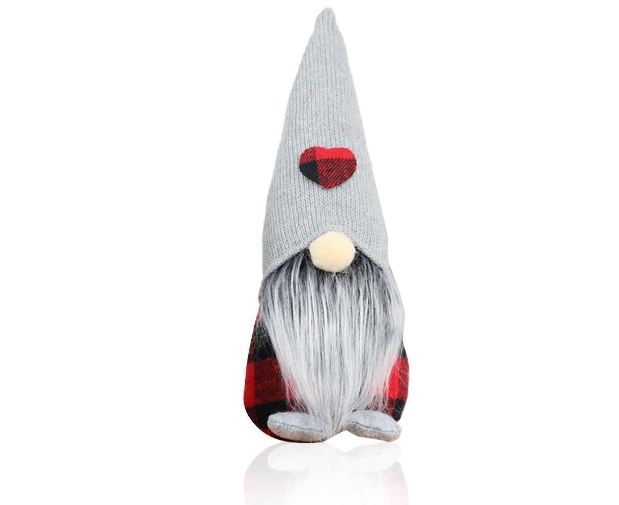 Christmas Ornaments Gnome Faceless Santa Doll Window Tabletop Decoration Gift-L - Image 1
