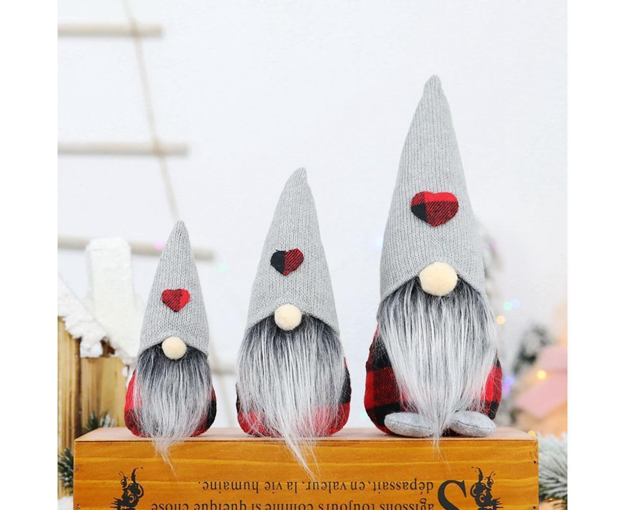 Christmas Ornaments Gnome Faceless Santa Doll Window Tabletop Decoration Gift-L - Image 5