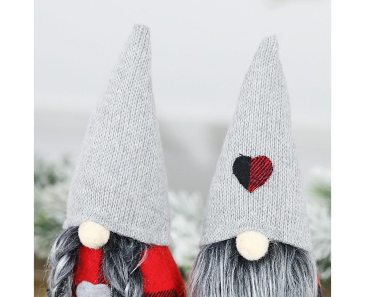 Christmas Ornaments Gnome Faceless Santa Doll Window Tabletop Decoration Gift-L - Image 6