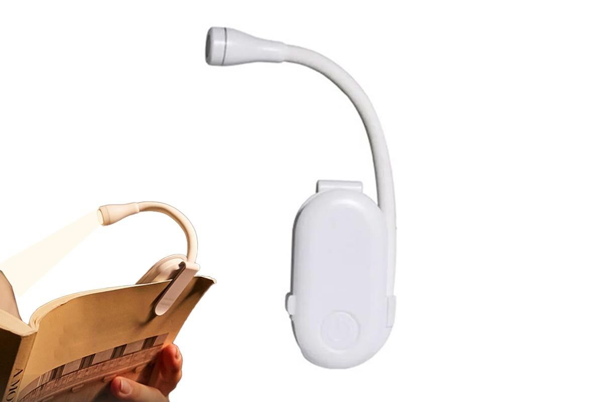 LED Rechargeable Reading Light Mini Clip Book Light - Image 1