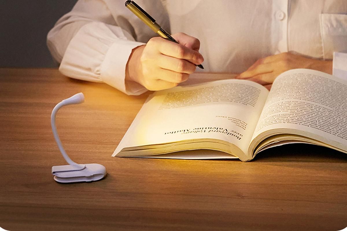 LED Rechargeable Reading Light Mini Clip Book Light - Image 6