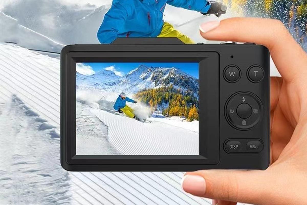 Digital Camera 4K Vlogging Camera for Photography with 32GB Card 48MP Portable Digital Camera with 16X Zoom - Pink - Image 2
