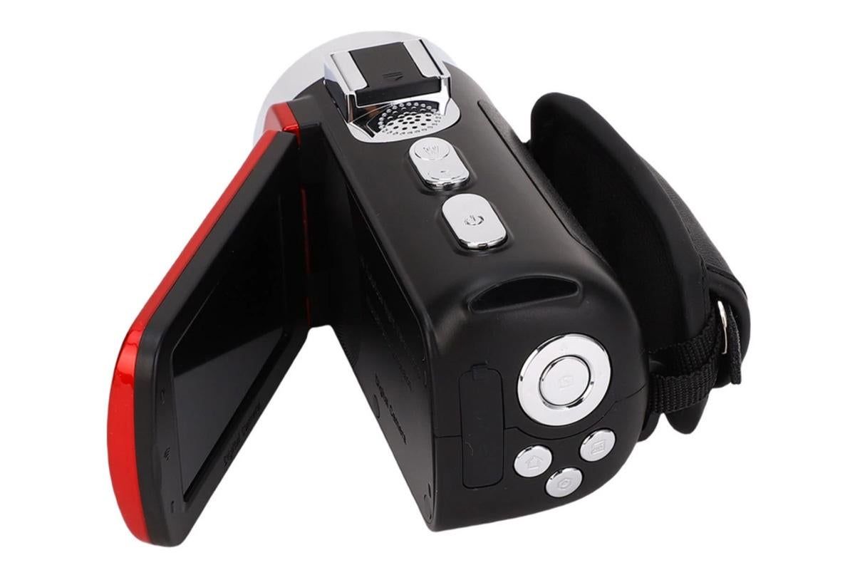 4K Video Camera Camcorder 64MP Vlogging Camera With 28X Digital Zoom for YouTube - Red Pro Version - Image 5