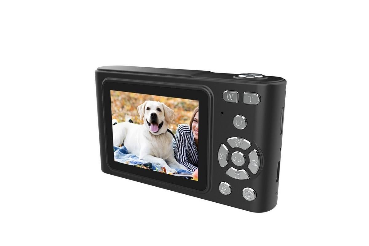 4K HD Digital Camera for Photography and Video Vlogging Camera Camera with 32G Memory Card 16X Digital Zoom -Black - Image 2