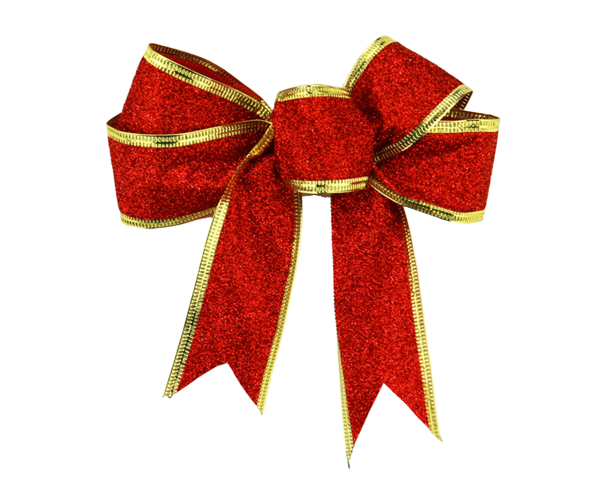 Fabric Xmas Bowknot-Red - Image 1