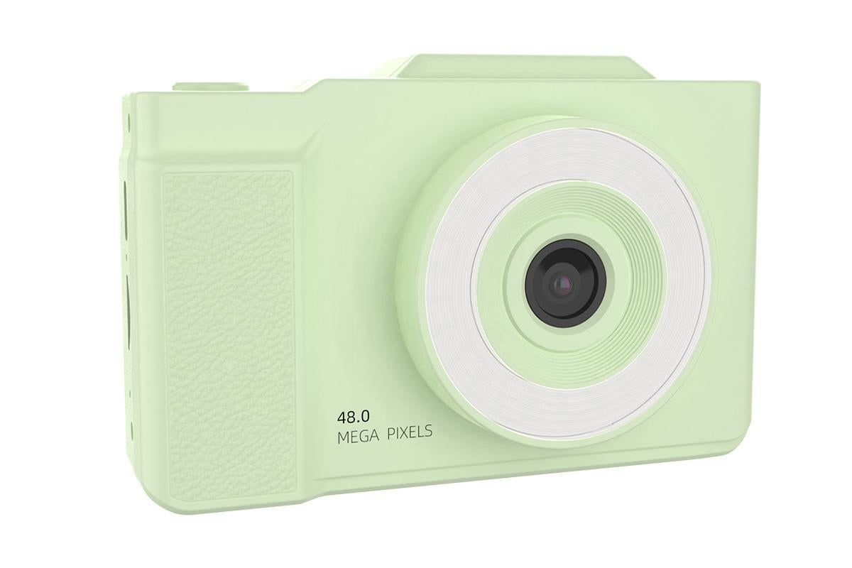 Digital Camera With 180 Degree Flip Screen 16X Digital Zoom Camera With 32G Memory Card -Green - Image 2