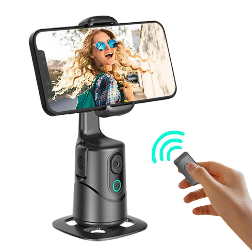 Auto Face Tracking Tripod 360° Rotating Auto Tracking Phone Stand with Remote Gesture Control for TikTok - Image 7