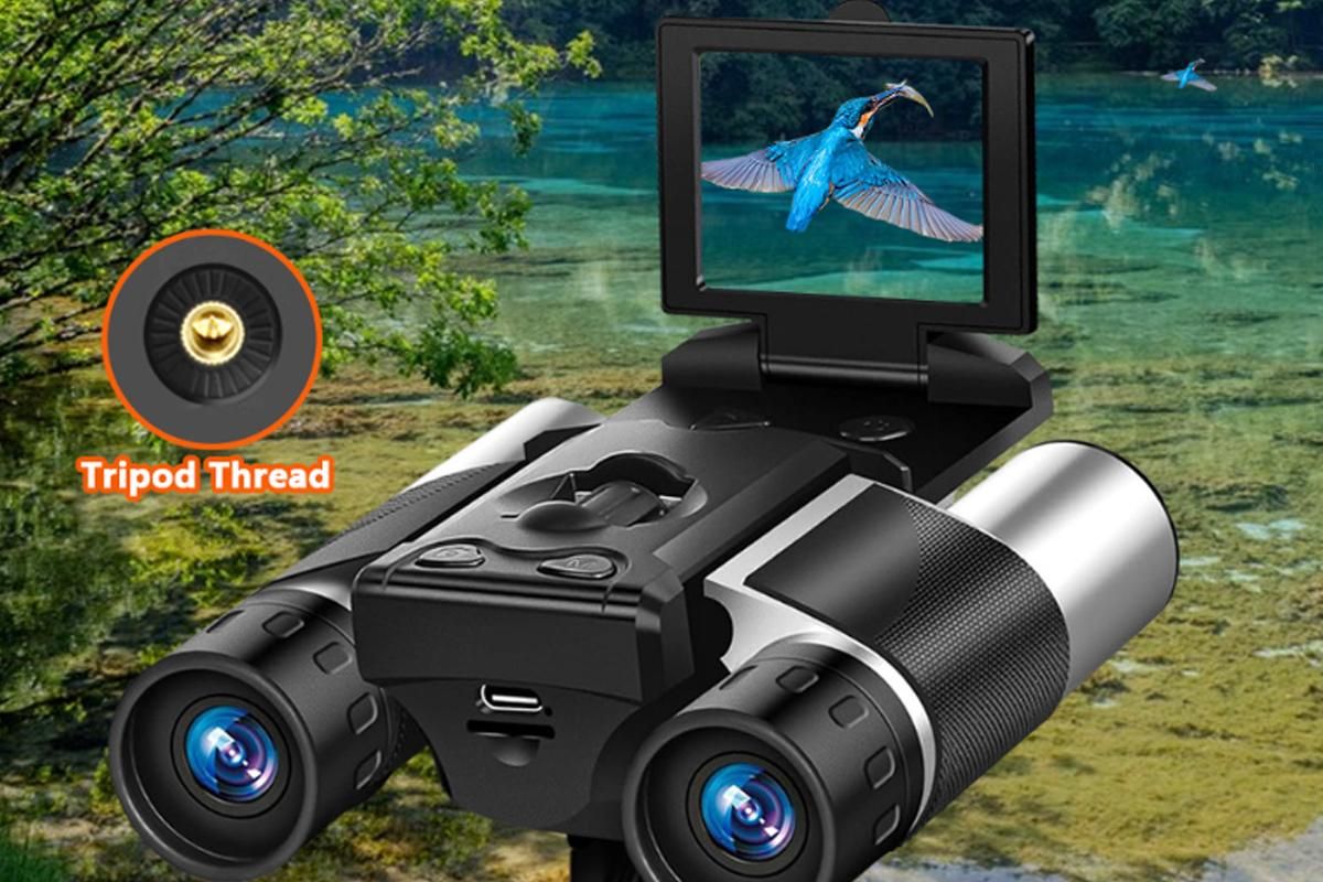 HD Digital Binoculars with 2Inch LCD Screen Video Recording & Night Vision for Bird Watching - Image 4