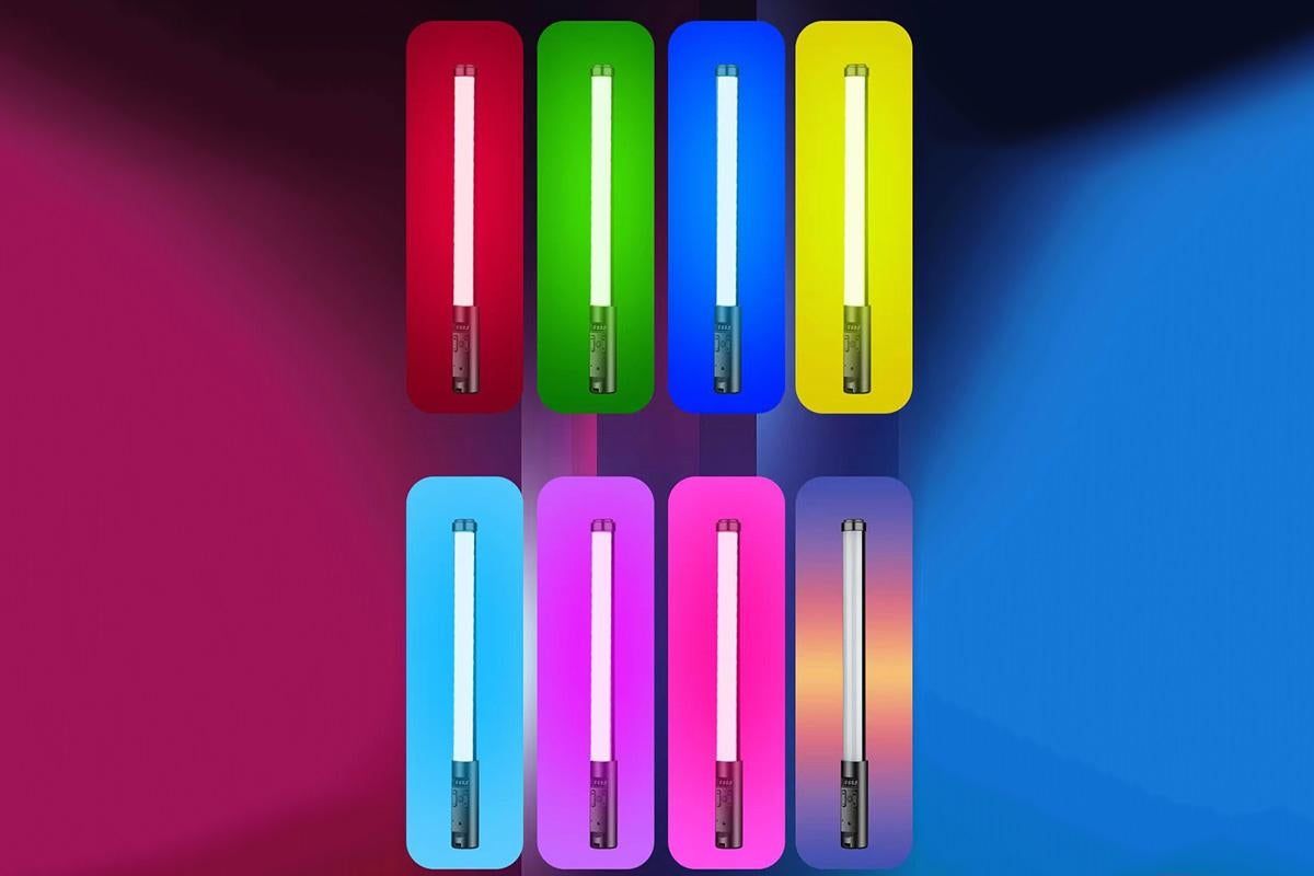 RGB Handheld LED Light Stick Dimmable Photography Lighting Wand - Image 3