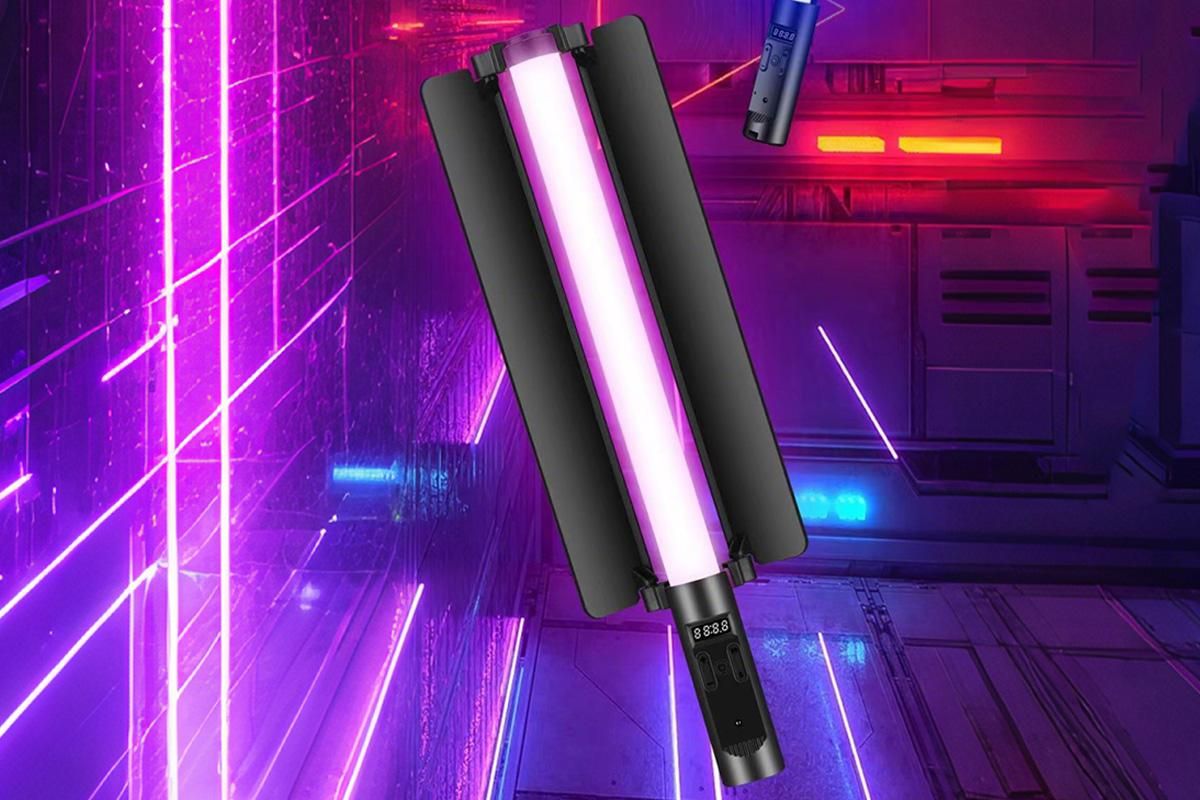 RGB Handheld LED Light Stick Dimmable Photography Lighting Wand - Image 5