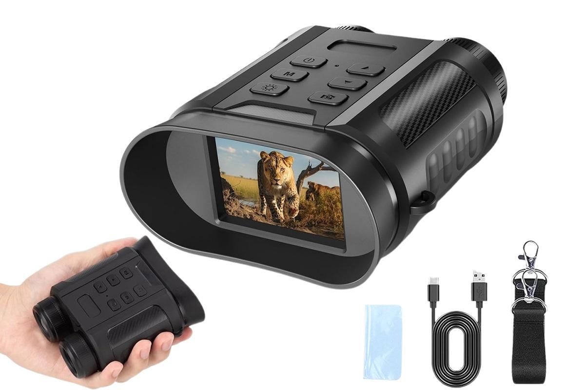Night Vision Goggles Night Vision Binoculars Hunting Goggles 850nm IR Record Video Photo Camera Digital DVR - Image 2