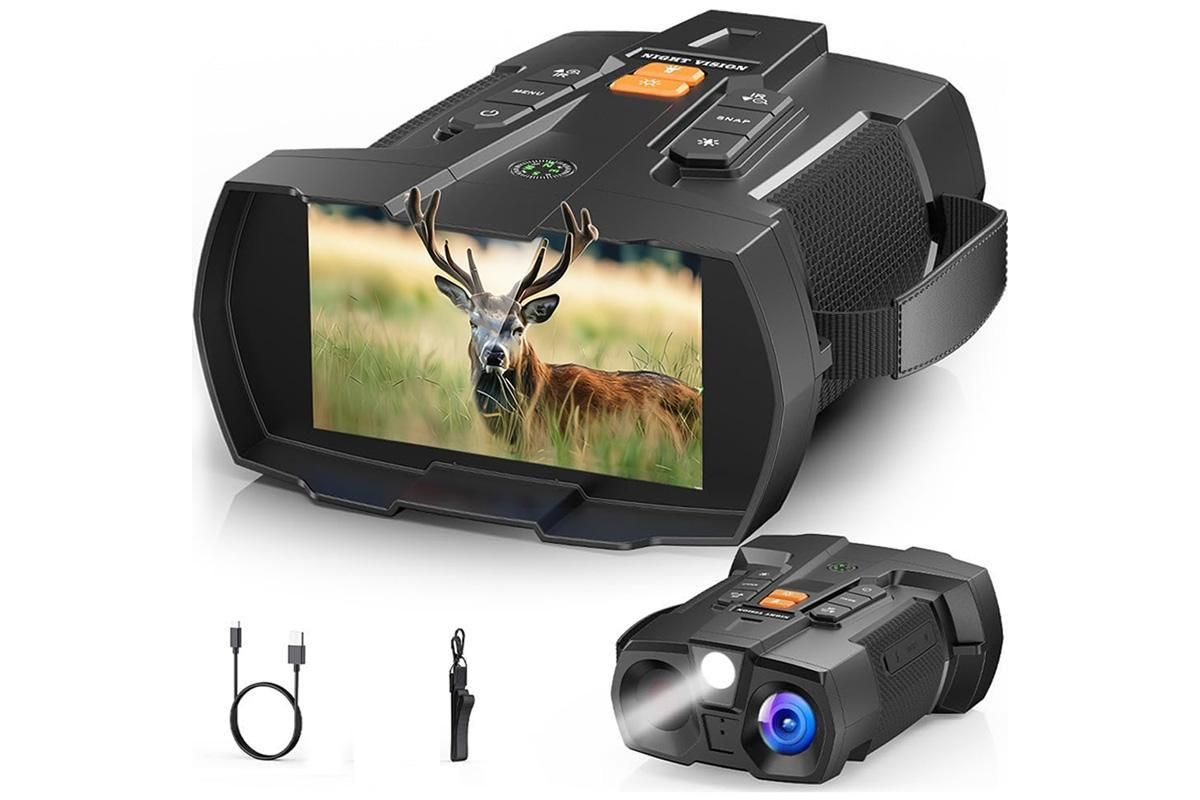 Night Vision Goggles Night Vision Binoculars Hunting Goggles 850nm IR Record Video Photo Camera Digital DVR - Image 8
