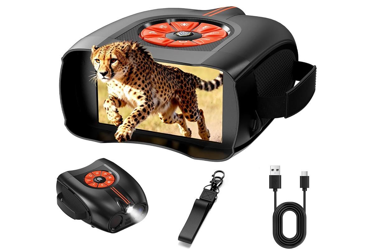 Infrared Night Vision Binoculars for Long Range Outdoor Observation - Image 1