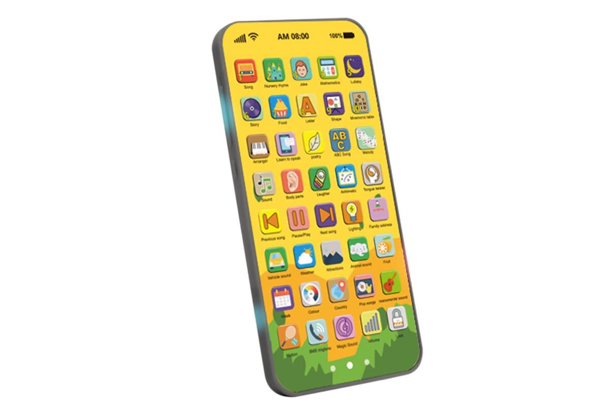 Learning Phone Toy with Over 10000 Educational Contents Touch Screen Early Education Gift - Deer - Image 2