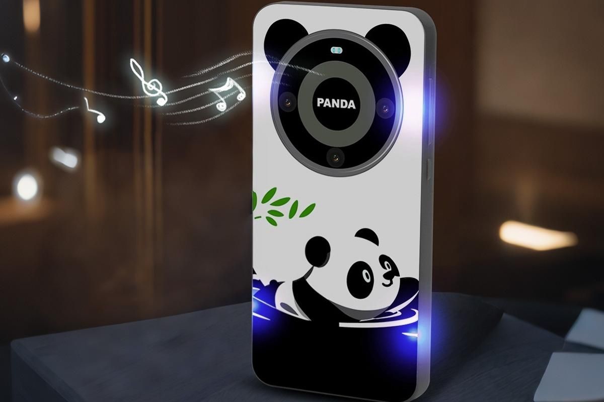 Learning Phone Toy with Over 10000 Educational Contents Touch Screen Early Education Gift - Panda - Image 3