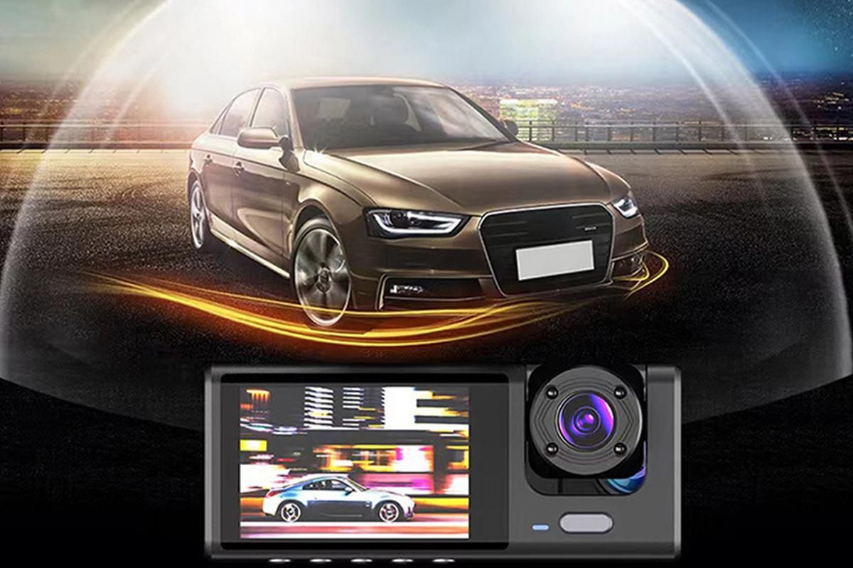 3 Channel Dash Cam Front and Rear Inside with 32GB SD Card 1080P Dash Camera Full HD 170 Degree Wide Angle Dashboard Camera - Image 5