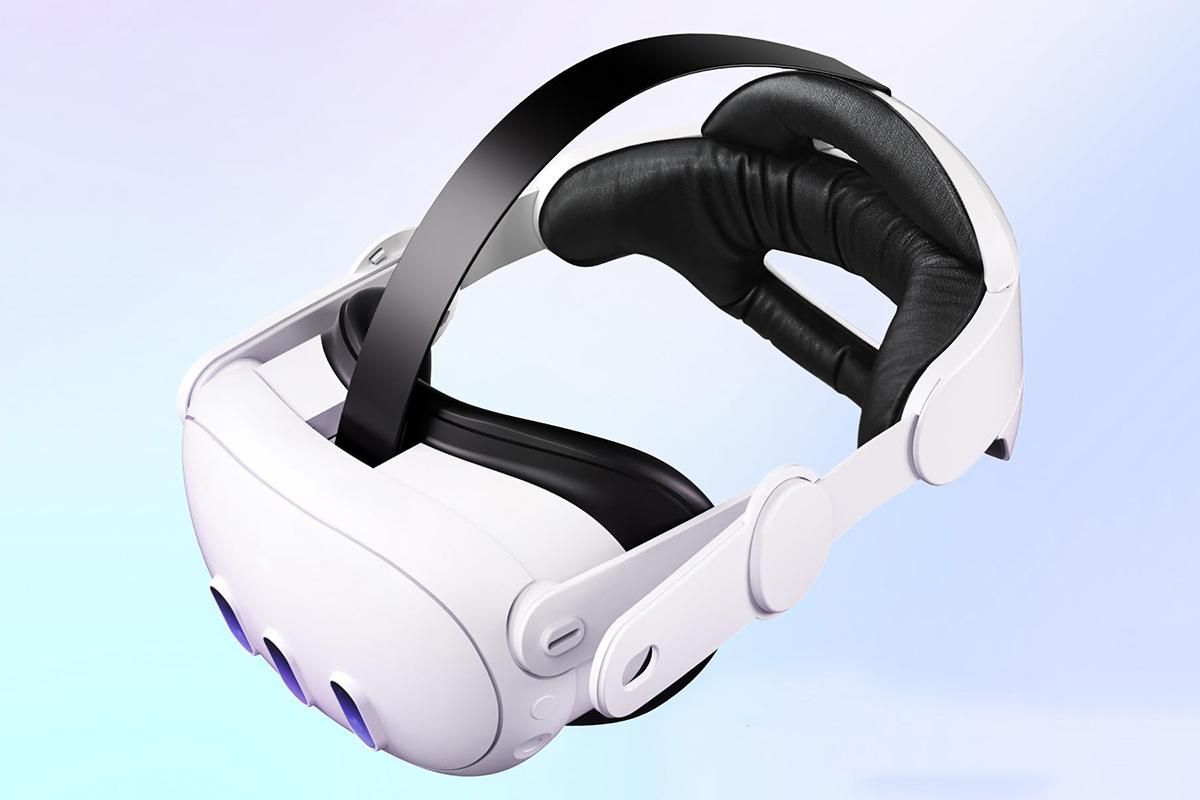 Elite Strap for Meta Quest 3 2 3s Adjustable VR Head Strap with Balance Design Comfort Headband - Image 3