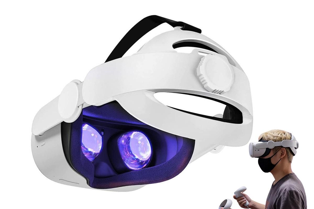 Elite Strap for Meta Quest 3 2 3s Adjustable VR Head Strap with Balance Design Comfort Headband - Image 8