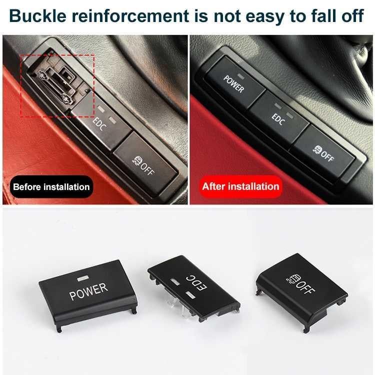 Car No. 2 Center Console Switch Button for BMW 3 Series M3 2005-2012 - Image 5