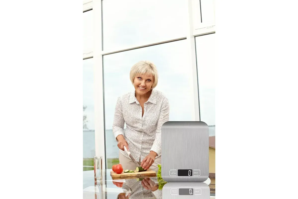 5KG Stainless Steel Digital Electronic Kitchen Scale Postal Scales 1g LCD Backlight Weight Black - Image 6