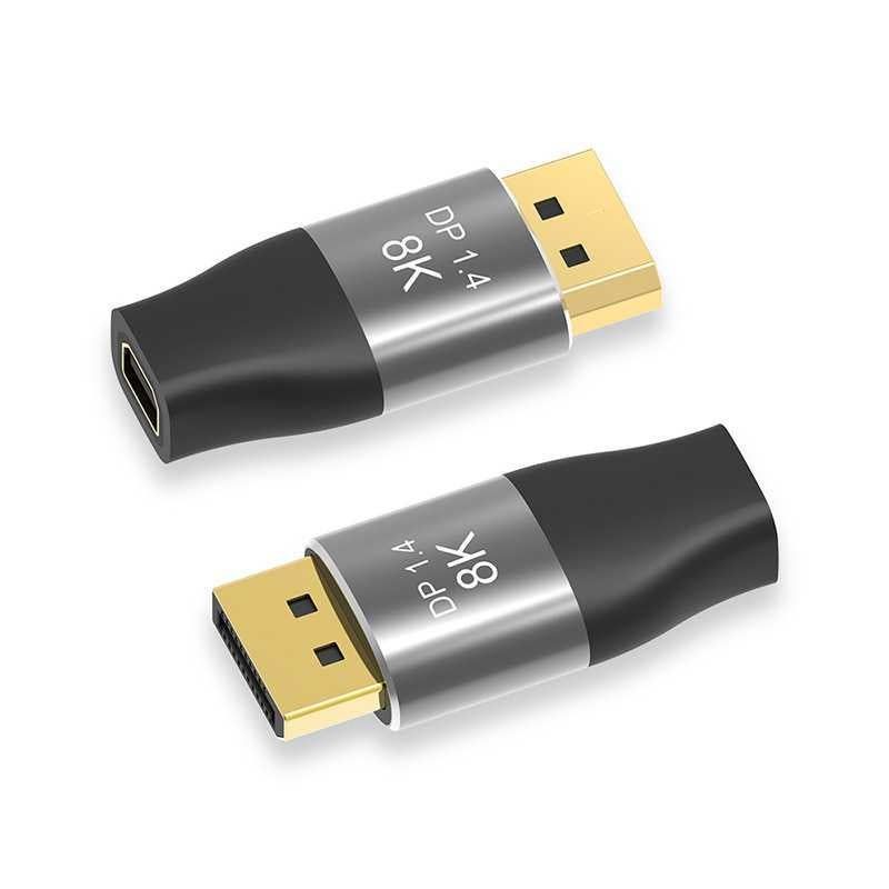 DP1.4 8K DP Male to Mini DP Female Two-Way Mutual Conversion HD Conversion Adapter - Image 2