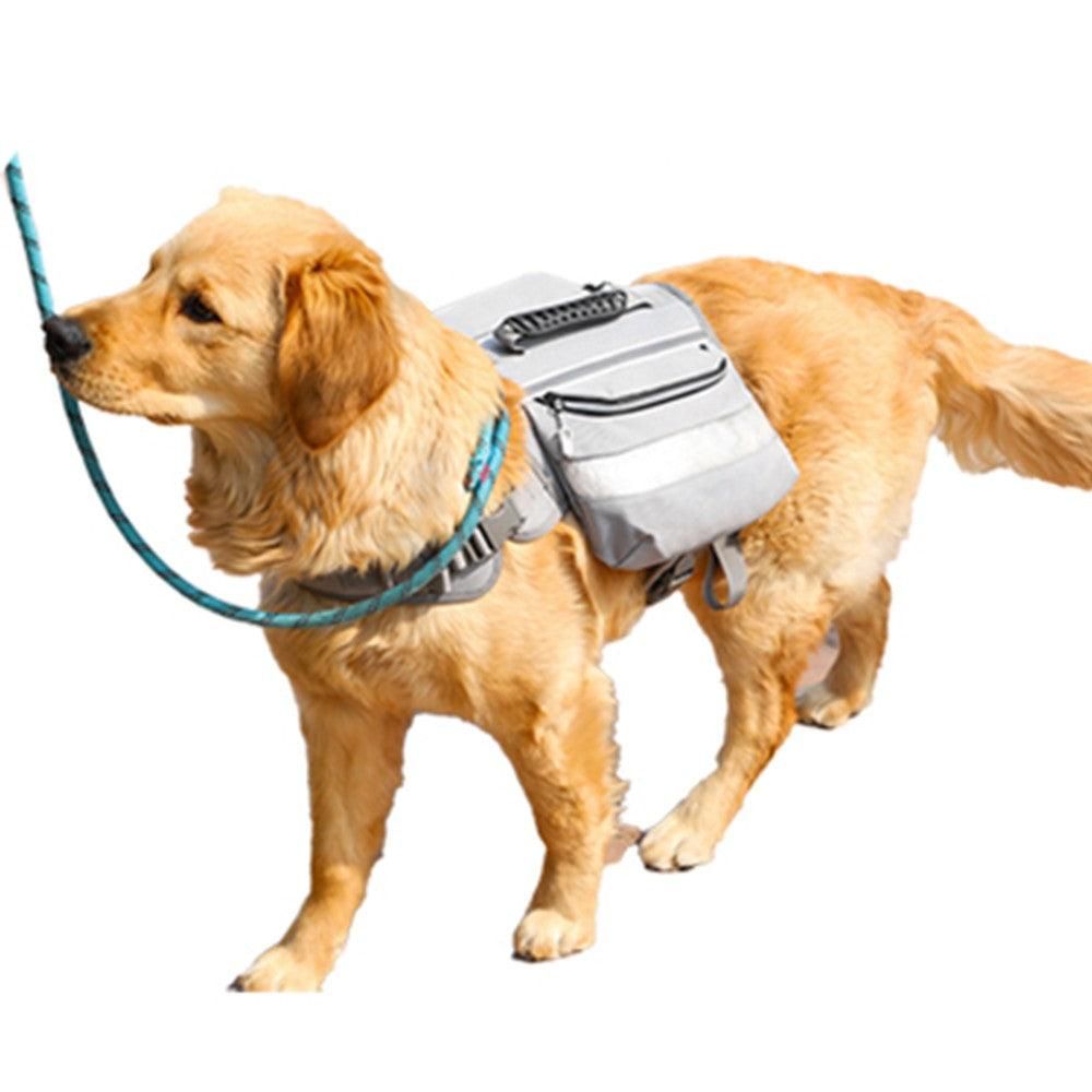 Travel Outdoors Pet Dog Backpack Adjustable Camping Hiking Dog Backpack Green - Image 3