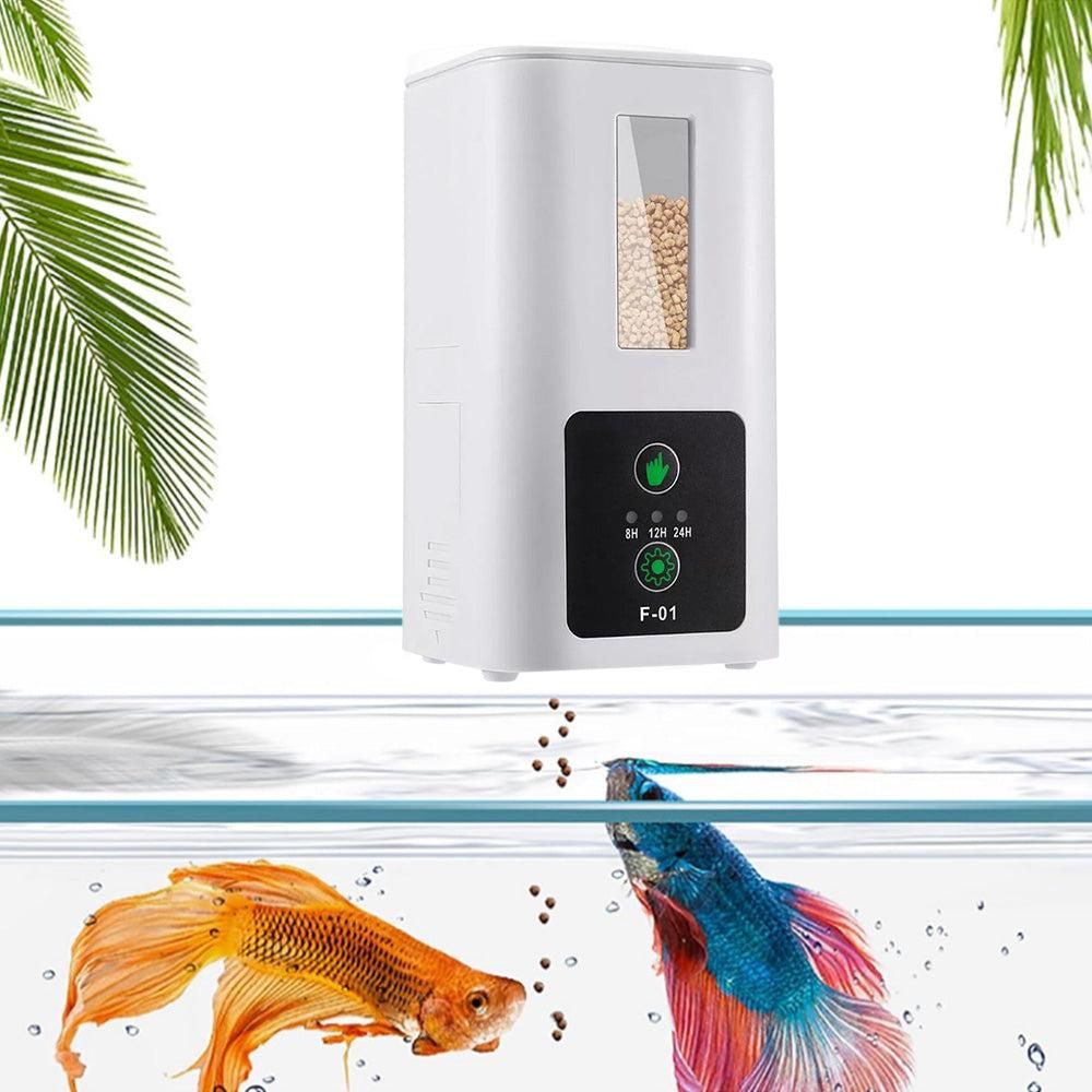 300ML Automatic Fish Feeder Intelligent Timing Aquarium Food Dispenser - Image 2