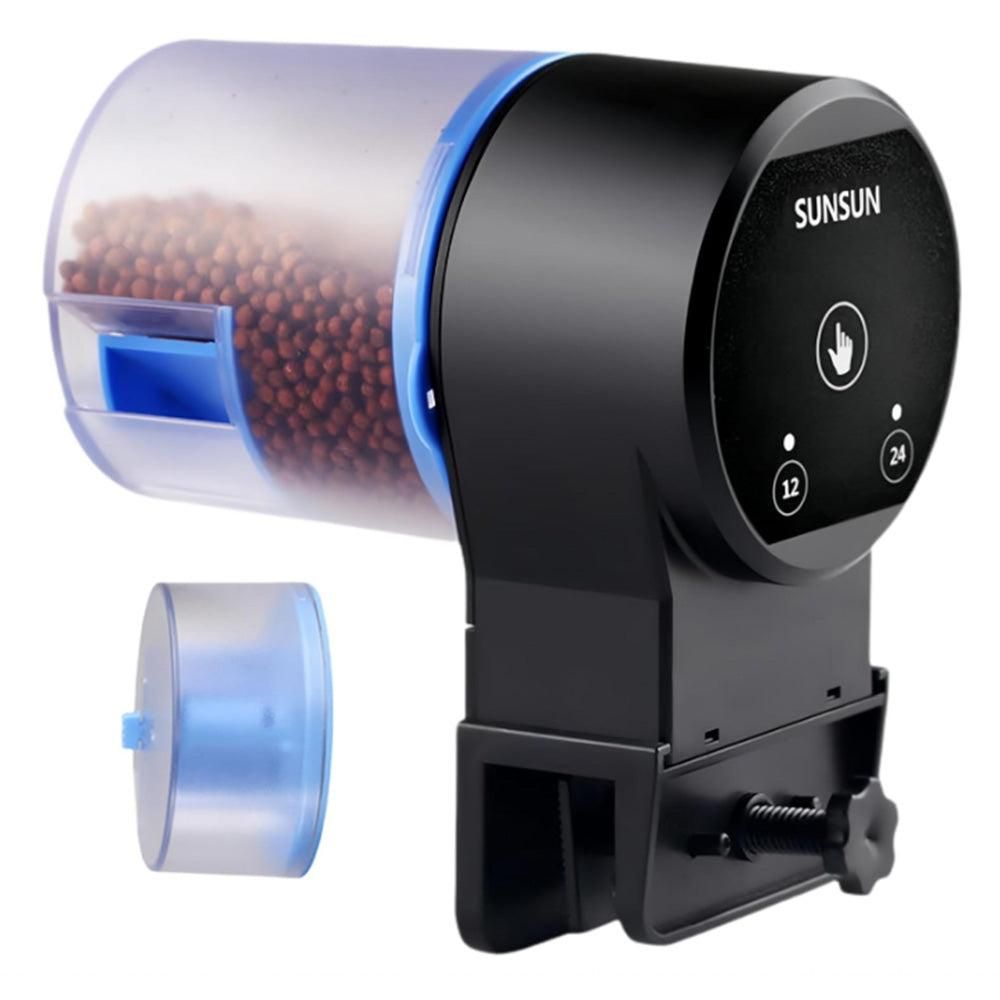 Automatic Fish Feeder Battery Powered Food Dispenser with Timer for Fish Tank Small Aquarium - Image 2