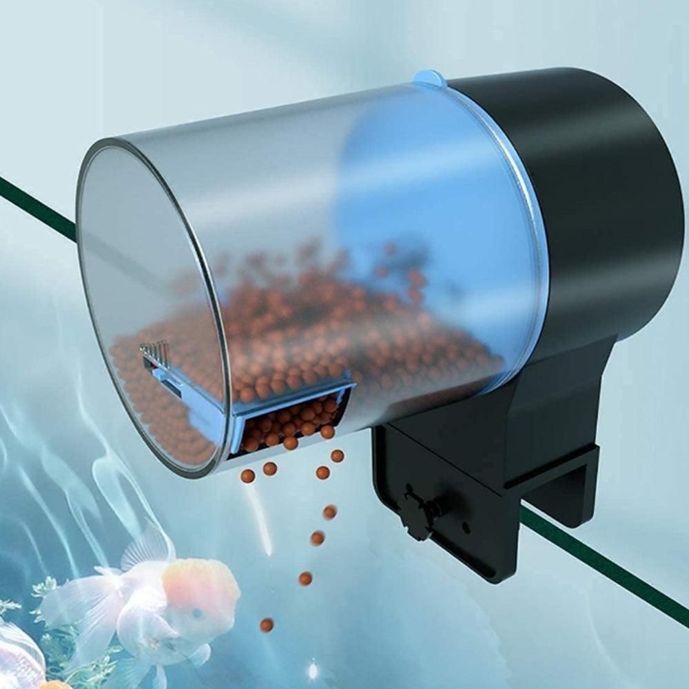 Automatic Fish Feeder Battery Powered Food Dispenser with Timer for Fish Tank Small Aquarium - Image 3