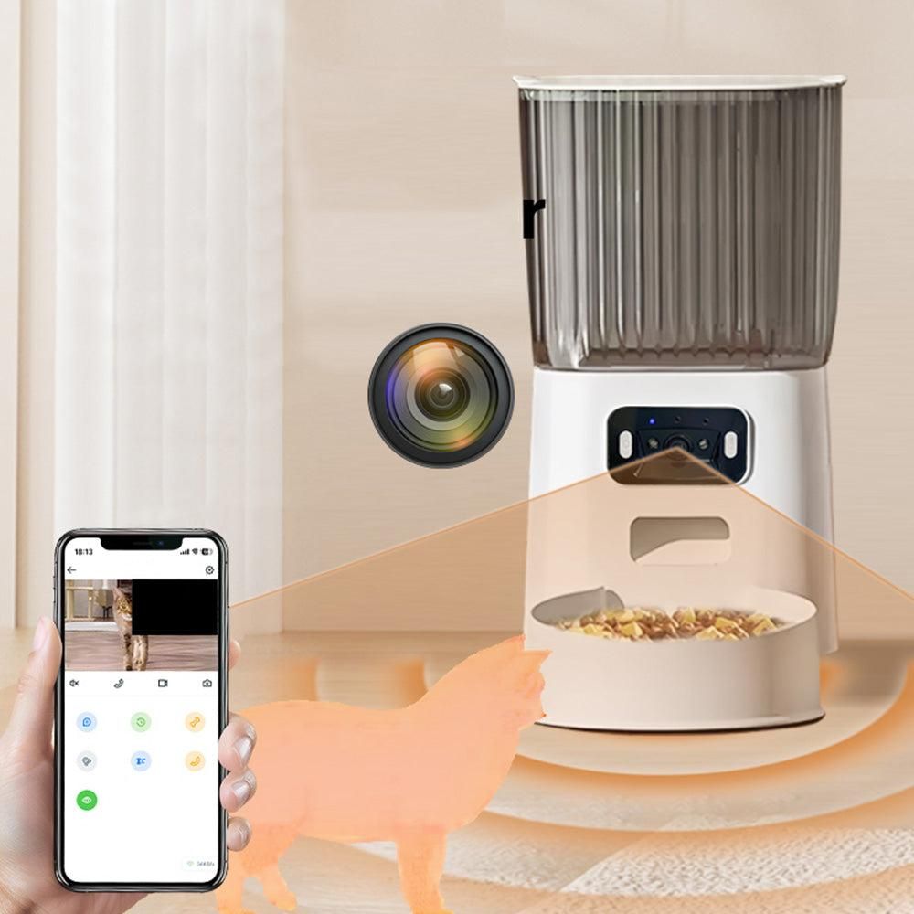5L Smart Pet Feeder with Camera & Dual-Band WiFi - Automatic Dispenser - Image 6