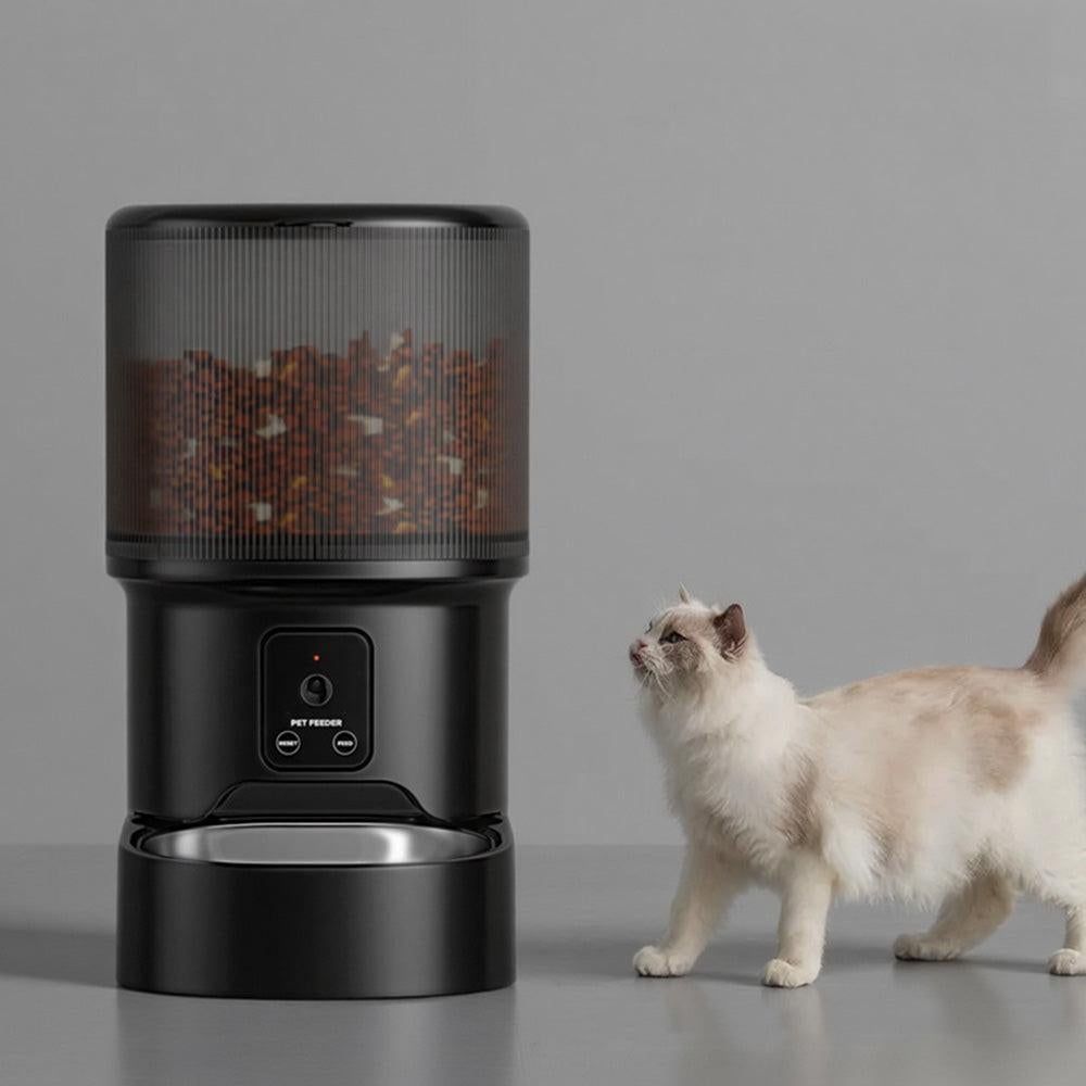 Automatic Cat Feeder WiFi Automatic Dog Food Dispenser with Camera Remote - Image 8