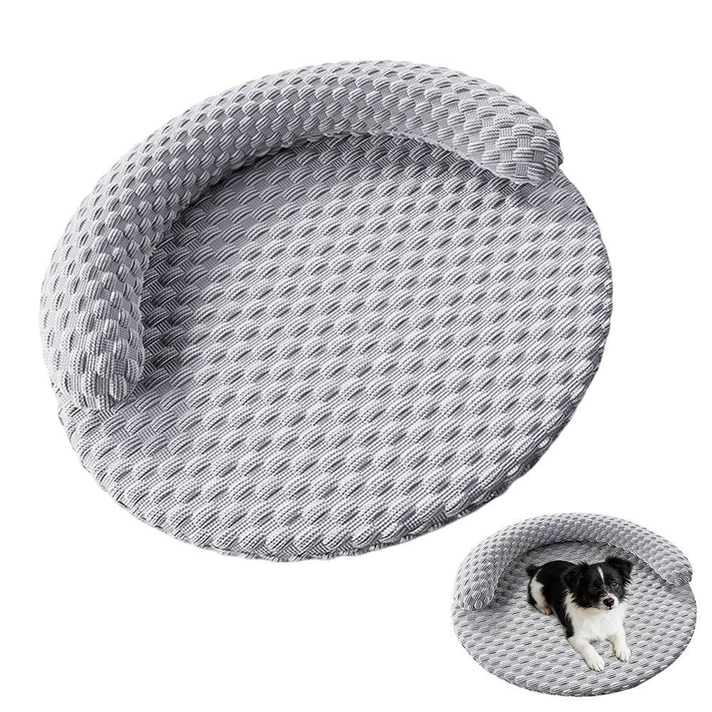 Washable Cooling Pet Bed with Removable Cover for Dogs & Cats - Dark Gray - S - Image 8