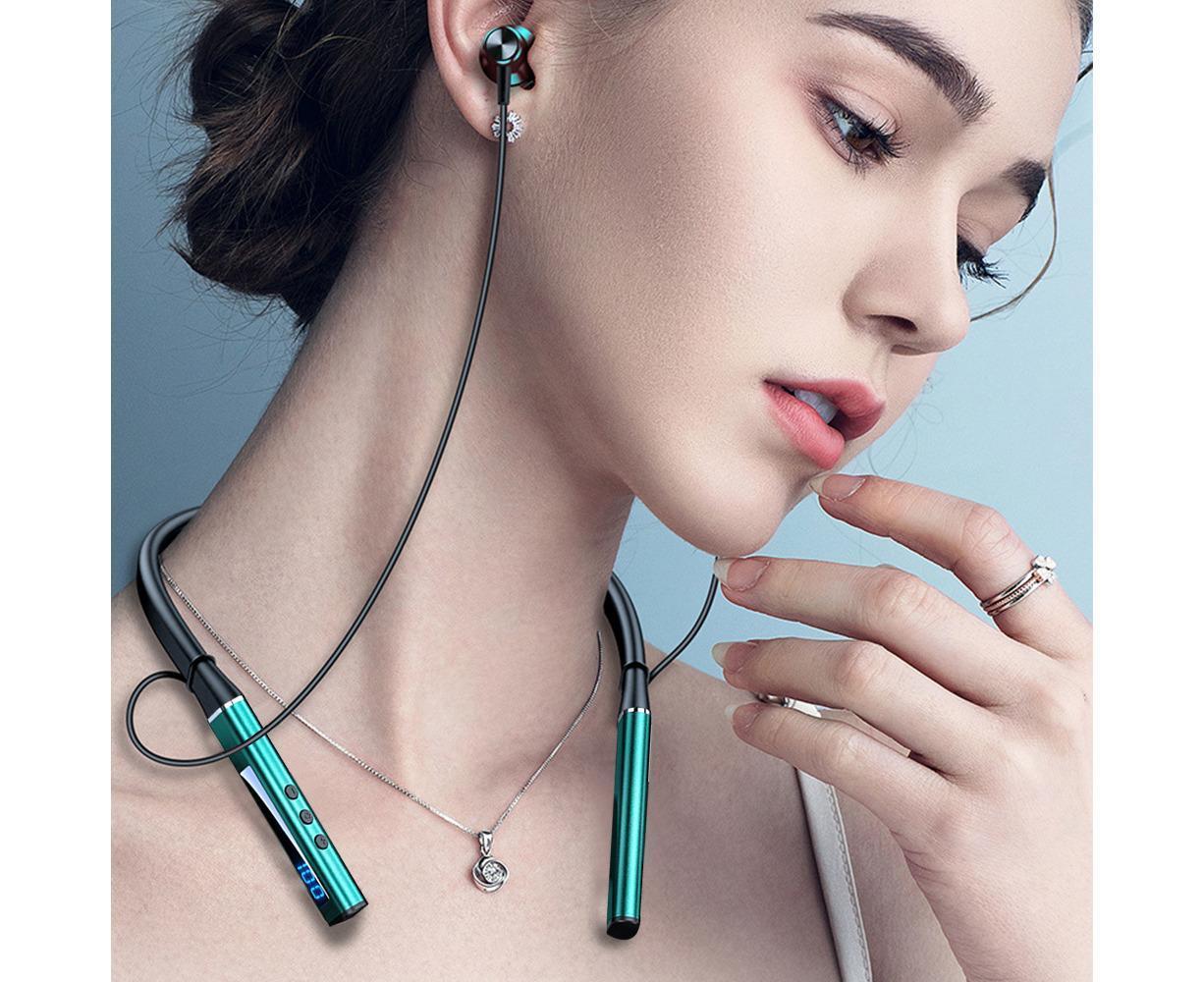 Hanging Neck Earphones - High Sound Quality - Wireless Bluetooth Headset for Gaming - Image 3