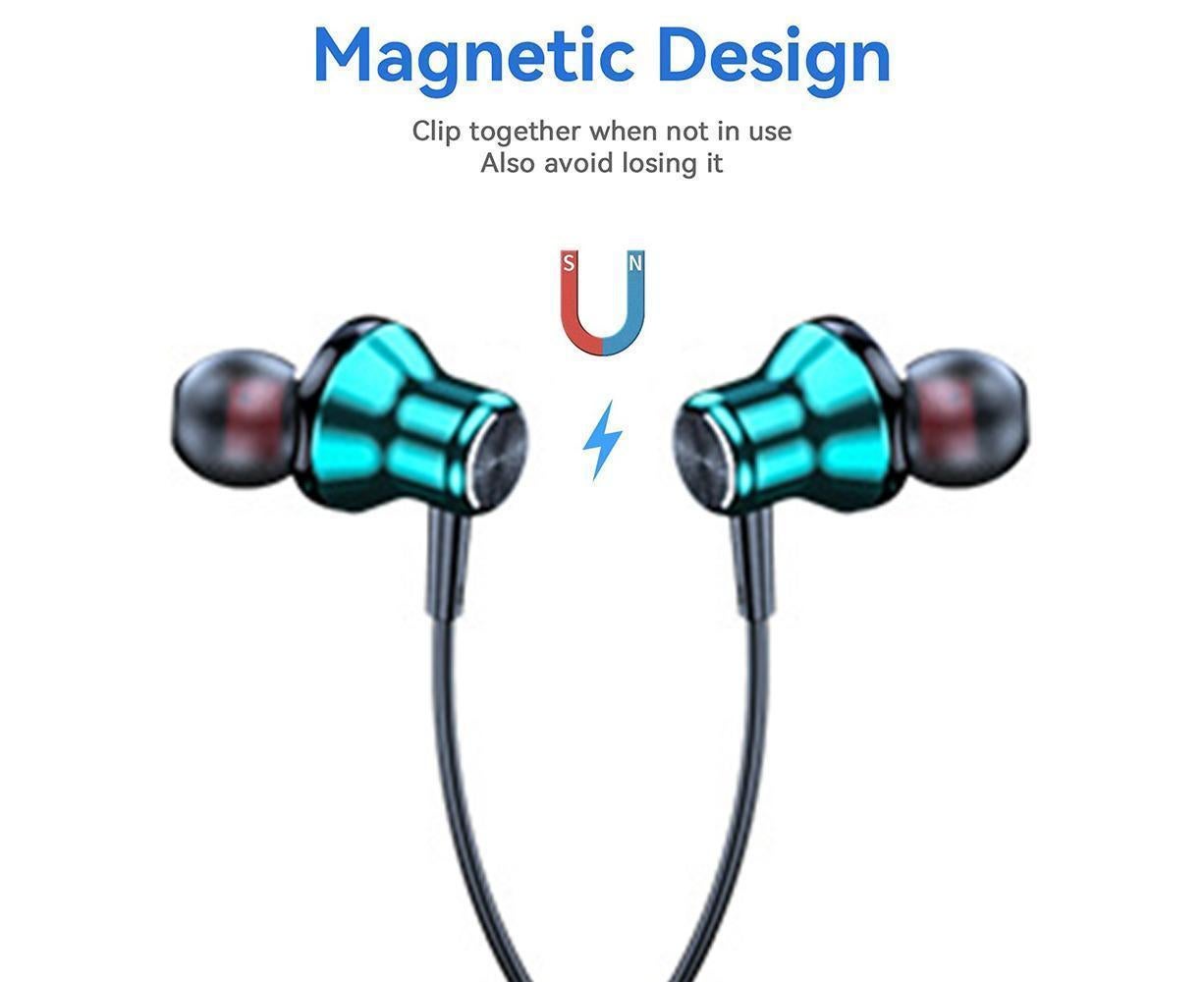 Hanging Neck Earphones - High Sound Quality - Wireless Bluetooth Headset for Gaming - Image 4