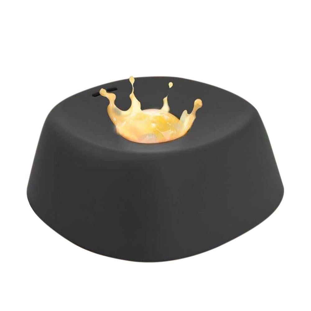 Slow Feeder Dog Bowl with Rolling Ball for Treats Snacks Training Black - Image 3