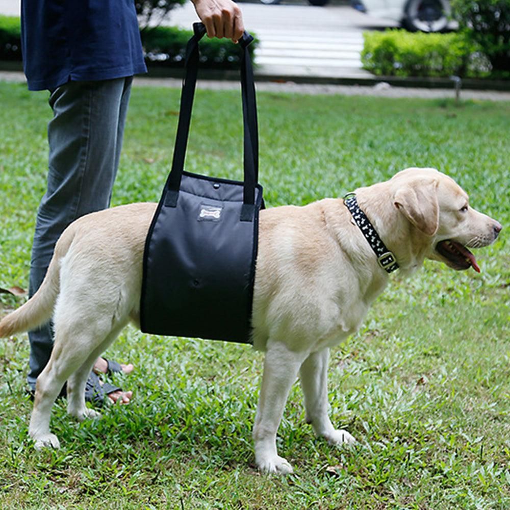 Pet Dog Support Harness Walking Vest Dog Sling Support Sling Gray - M - Image 2