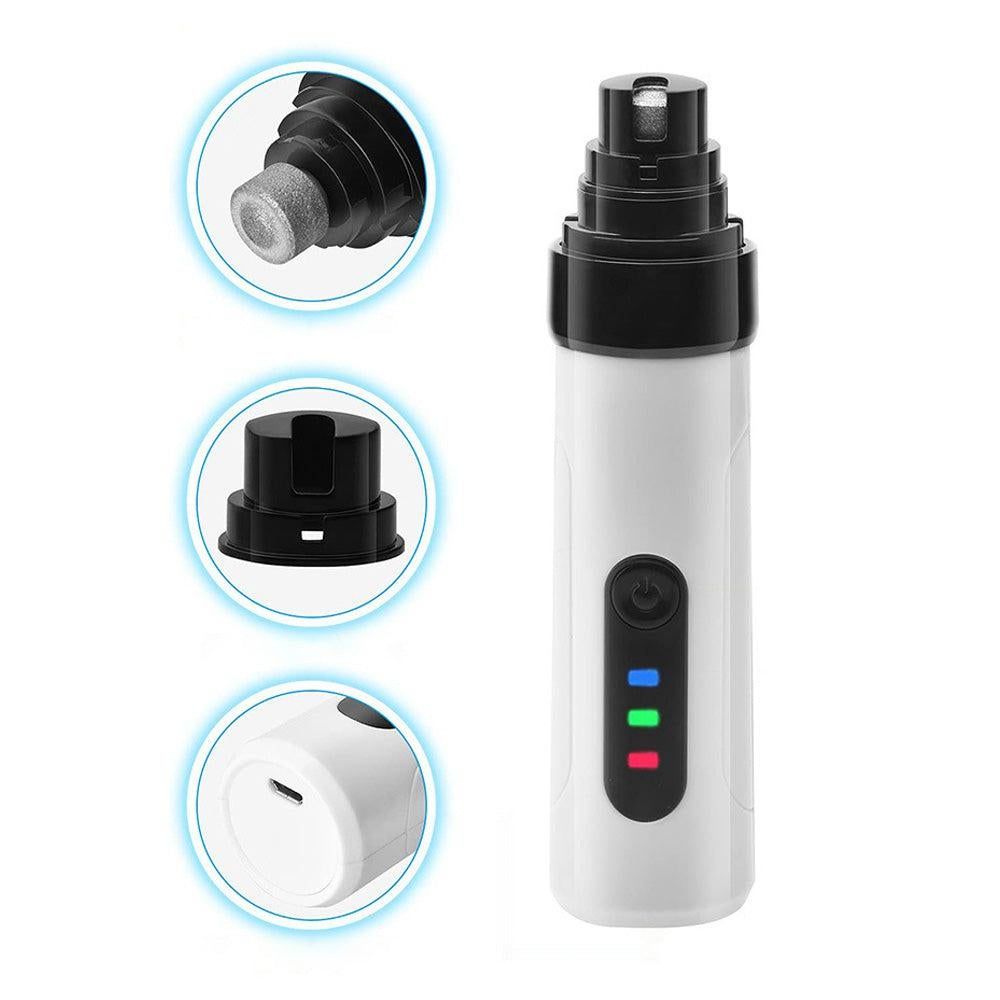 2-Mode Silent Pet Grooming Nail Grinder Rechargeable Dog Nail Trimmer - Image 2
