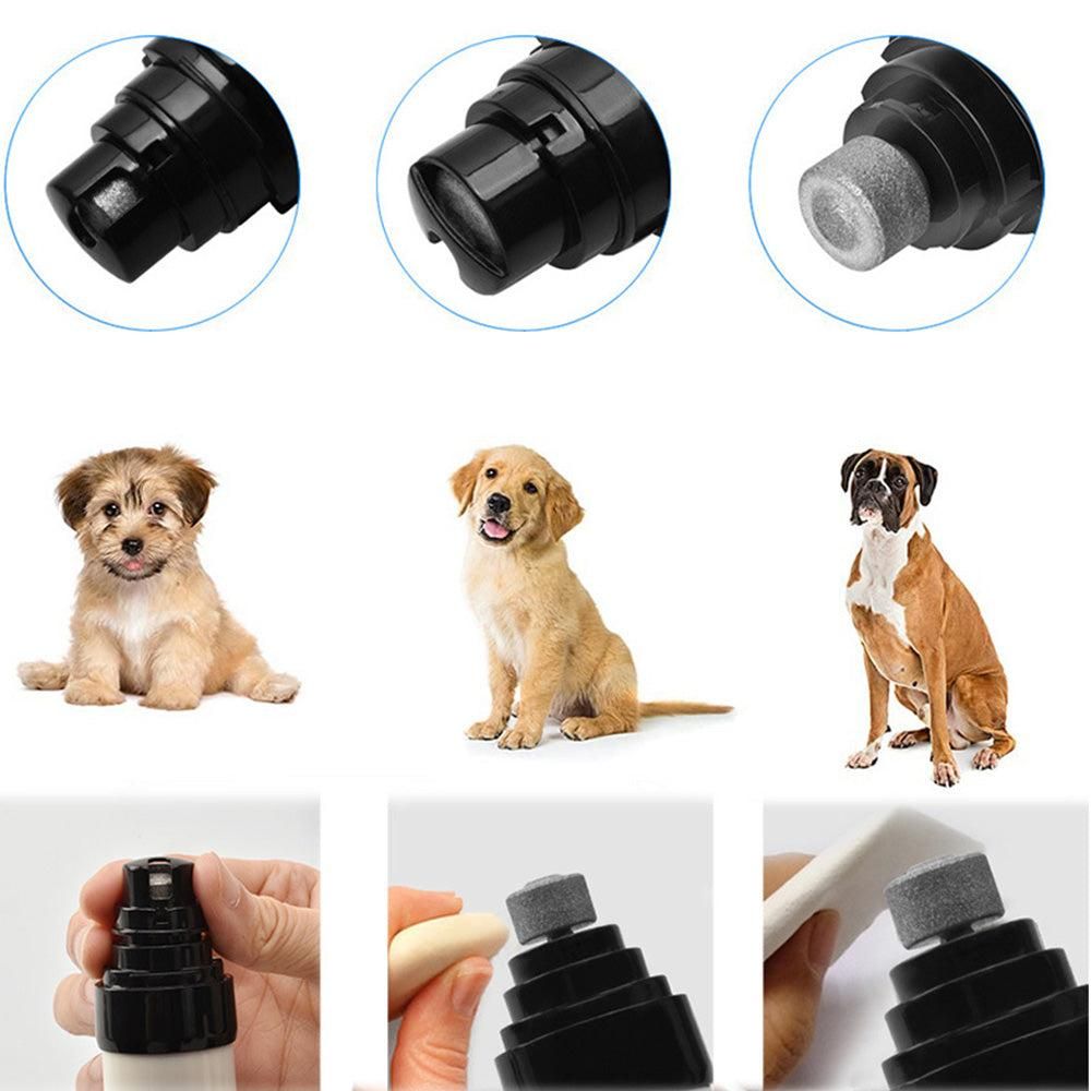 2-Mode Silent Pet Grooming Nail Grinder Rechargeable Dog Nail Trimmer - Image 3