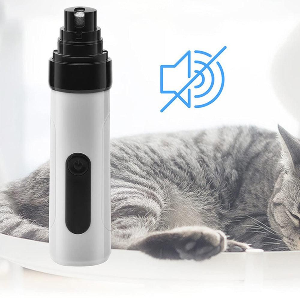 2-Mode Silent Pet Grooming Nail Grinder Rechargeable Dog Nail Trimmer - Image 4