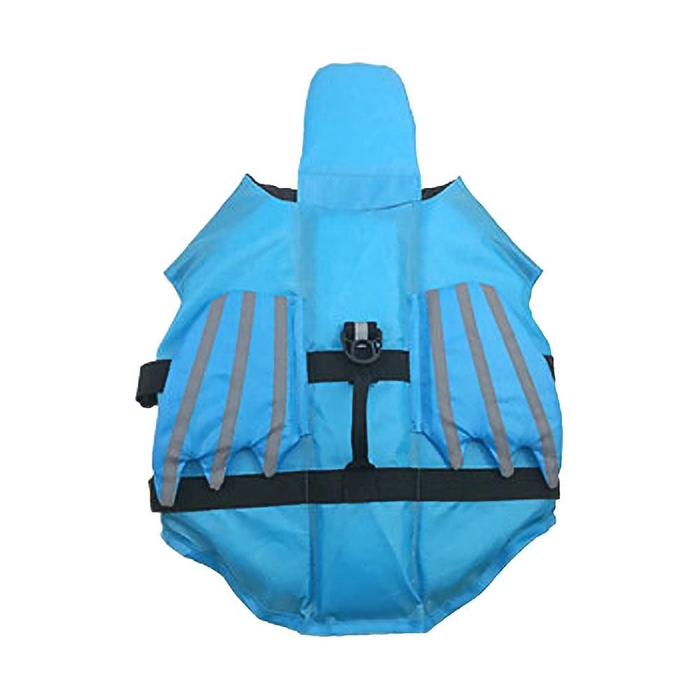 Dog Life Jacket Wings Pet Life Vest Adjustable Dog Flotation Swim Vest Blue - S - Image 2