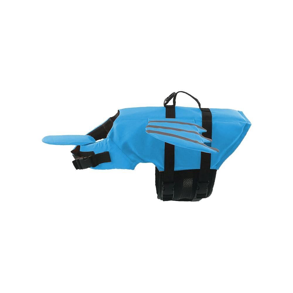 Dog Life Jacket Wings Pet Life Vest Adjustable Dog Flotation Swim Vest Blue - M - Image 7