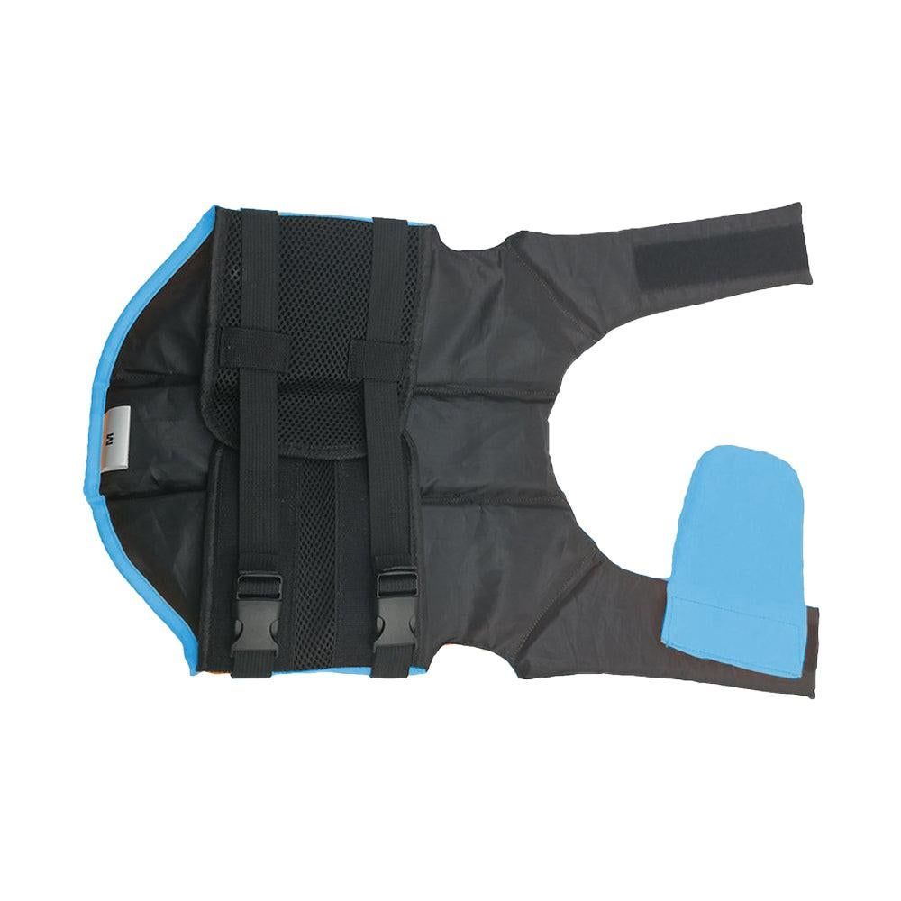 Dog Life Jacket Wings Pet Life Vest Adjustable Dog Flotation Swim Vest Blue - 2XL - Image 8