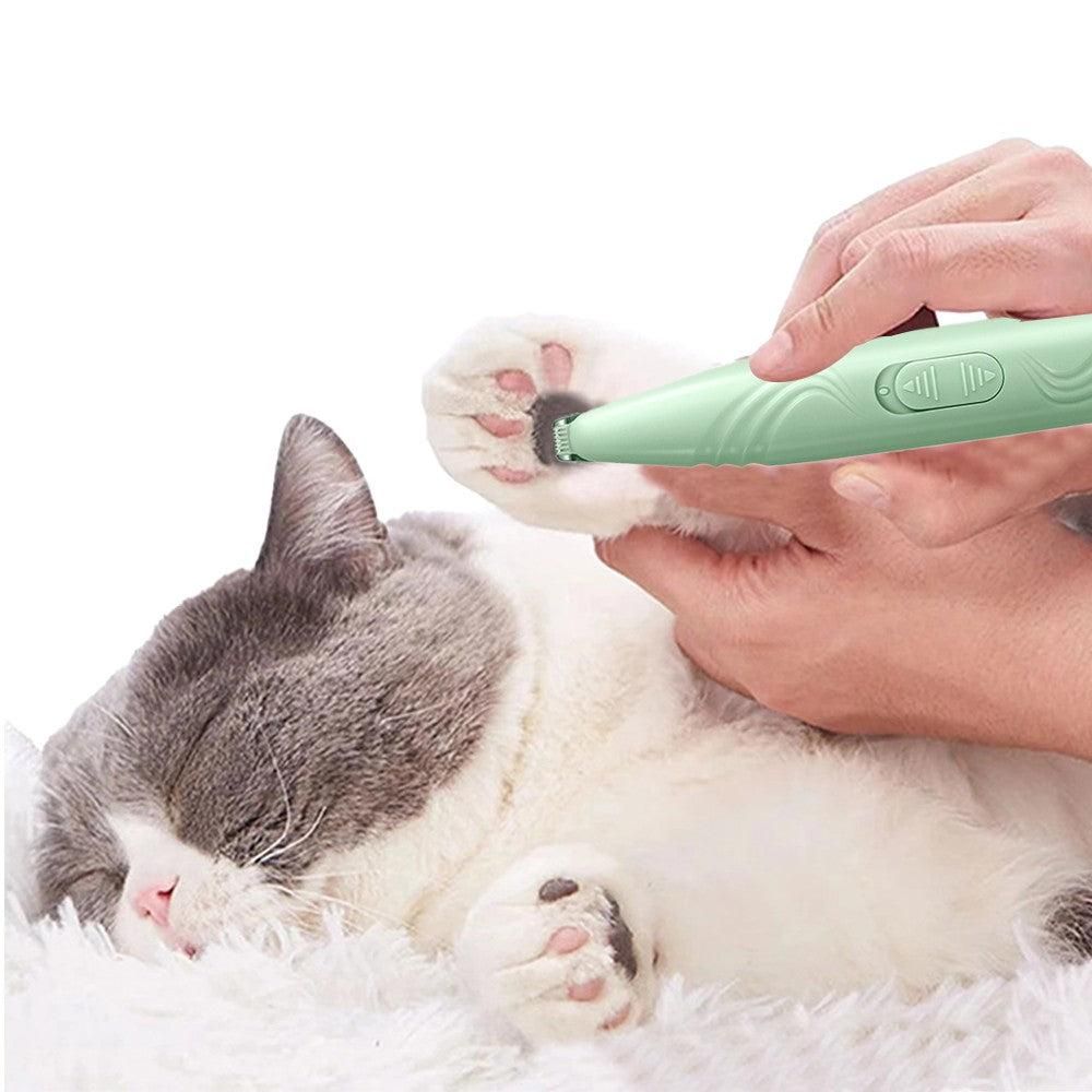 Cordless Electric Pet Grooming Clippers Hair Trimmer Paw Trimmer for Dogs Cats Green - Image 2