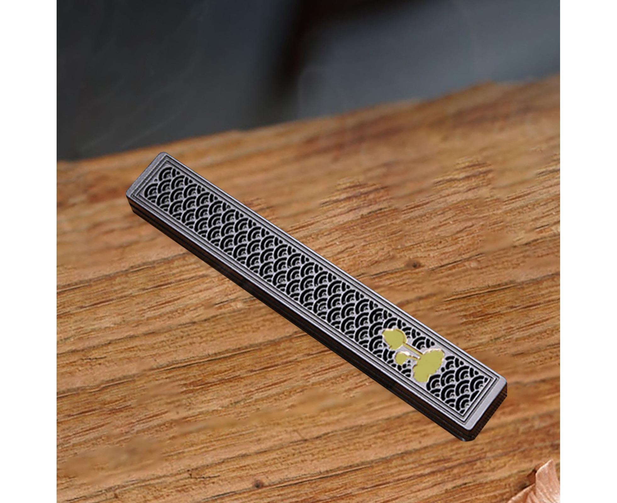 Incense Stick Holder-Black Little Flower - Image 6