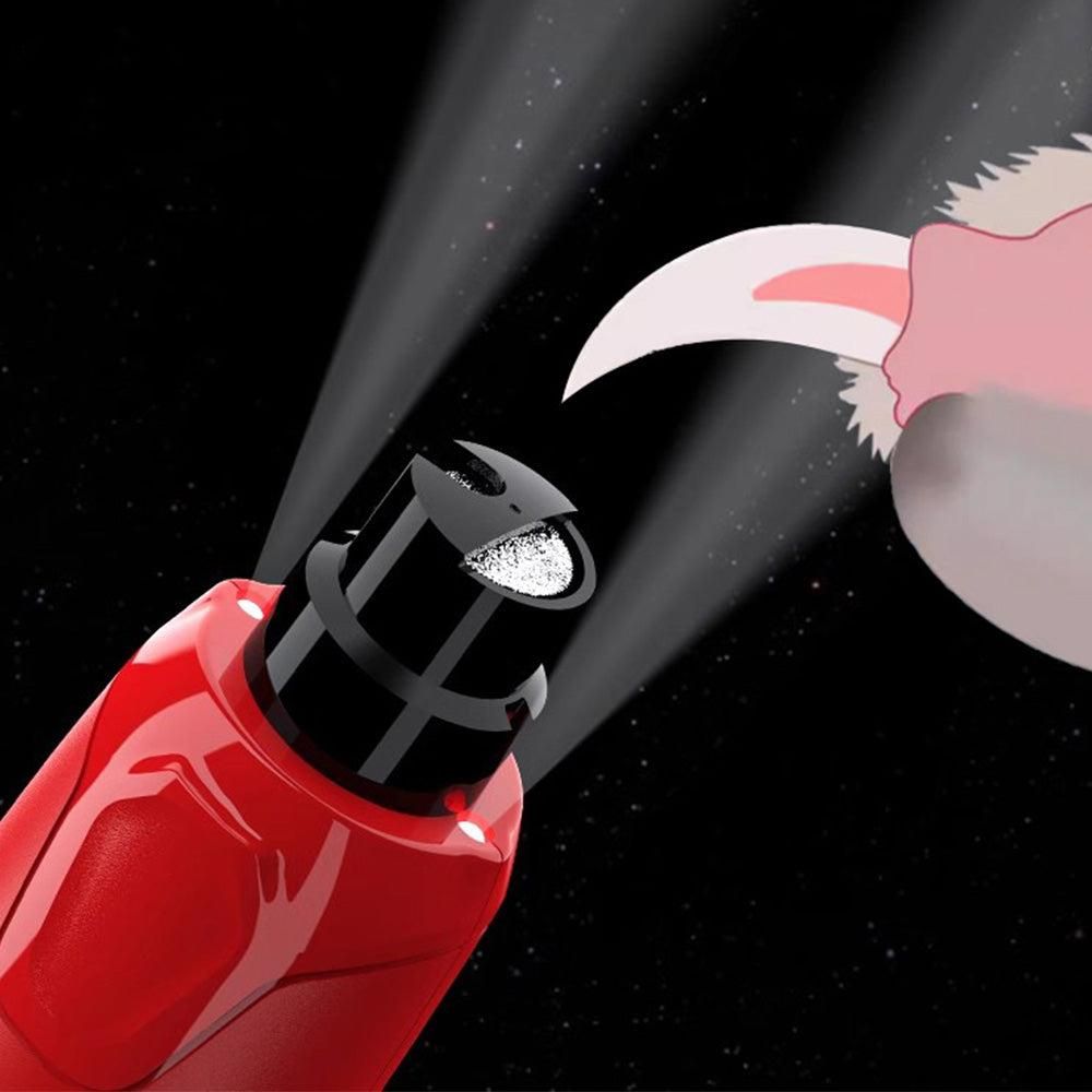 6-Speed Electric Nail Grinder Pet Dog Nail Trimmers File with 2 LED Lights - Image 2