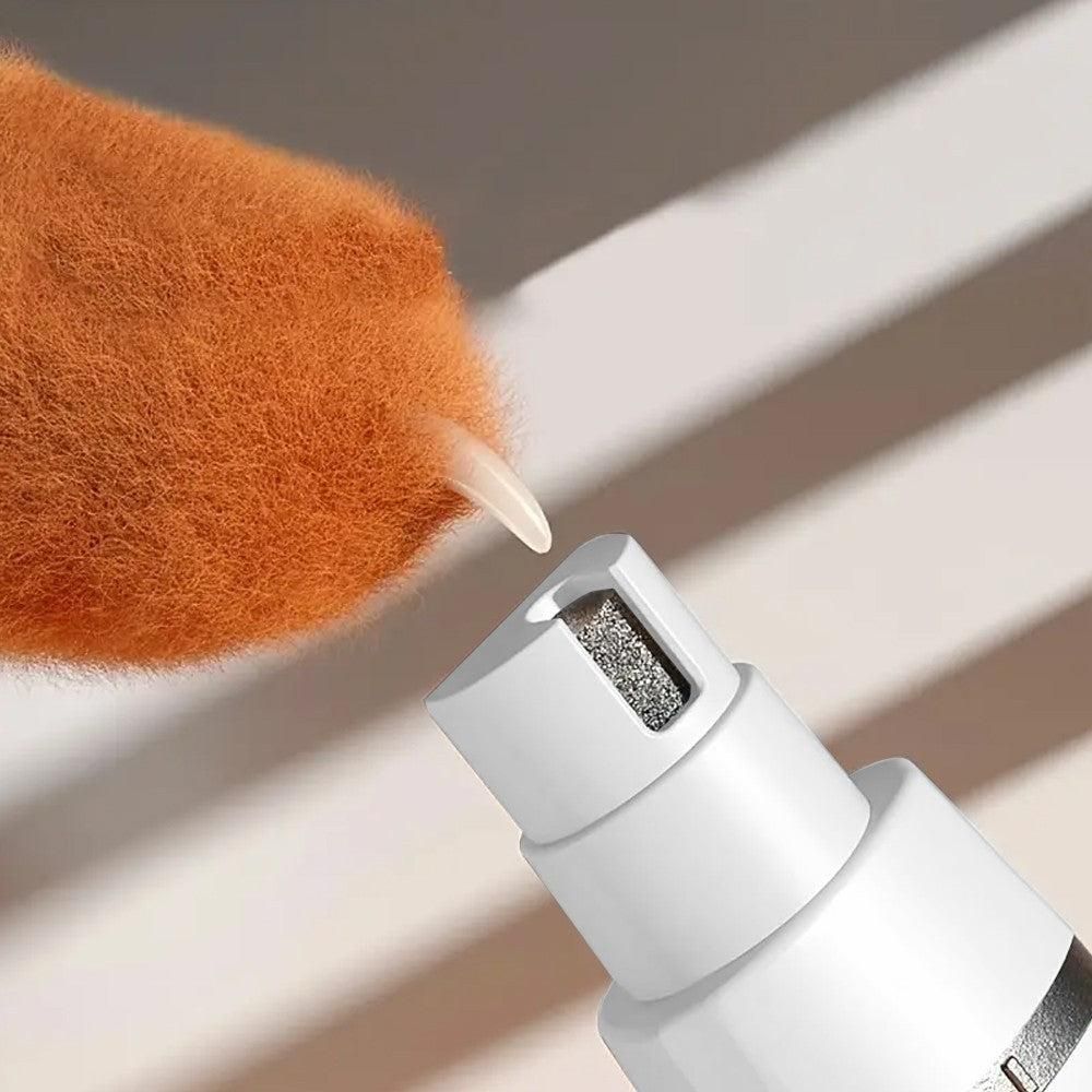 4-in-1 Dog Hair Clipper Dog Paw Trimmer Dog Grooming Kit White - Image 4