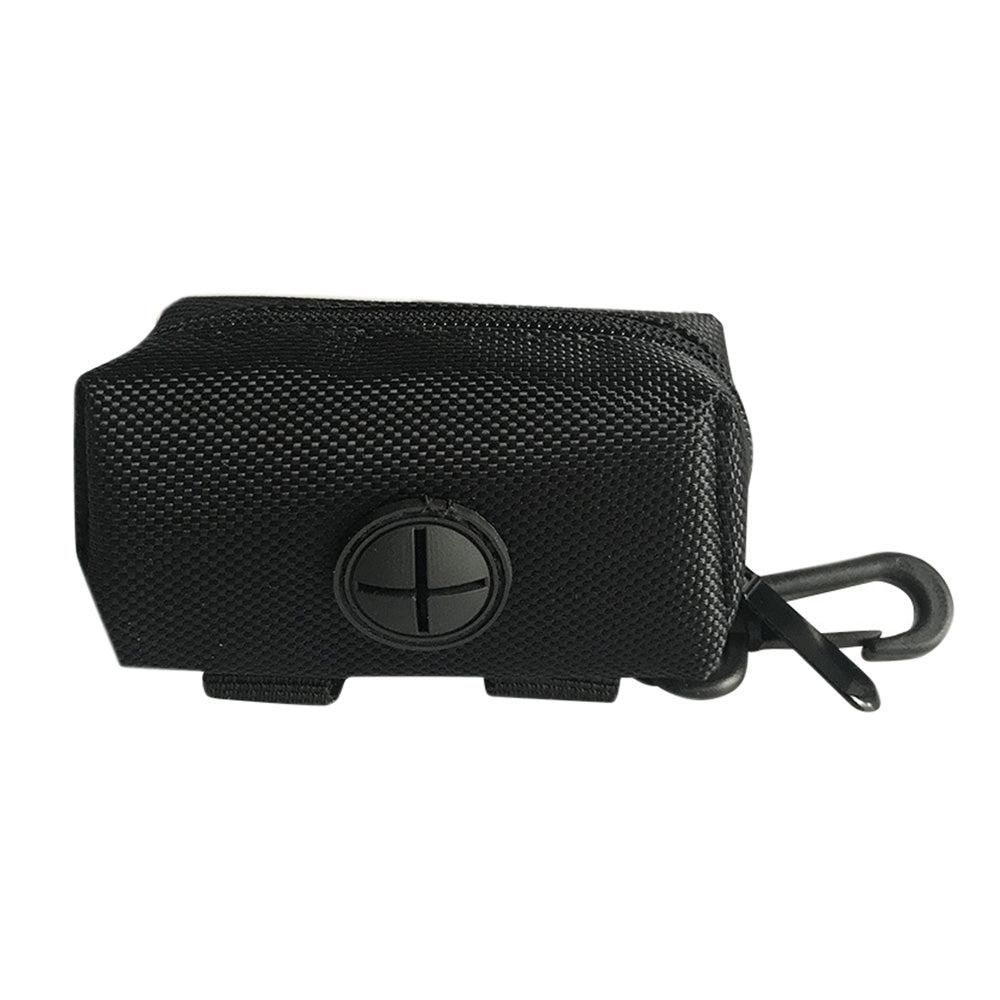 Dog Poop Bag Dispenser Pet Waste Bag Holder for Puppy Walking Cleanup Black - Image 3